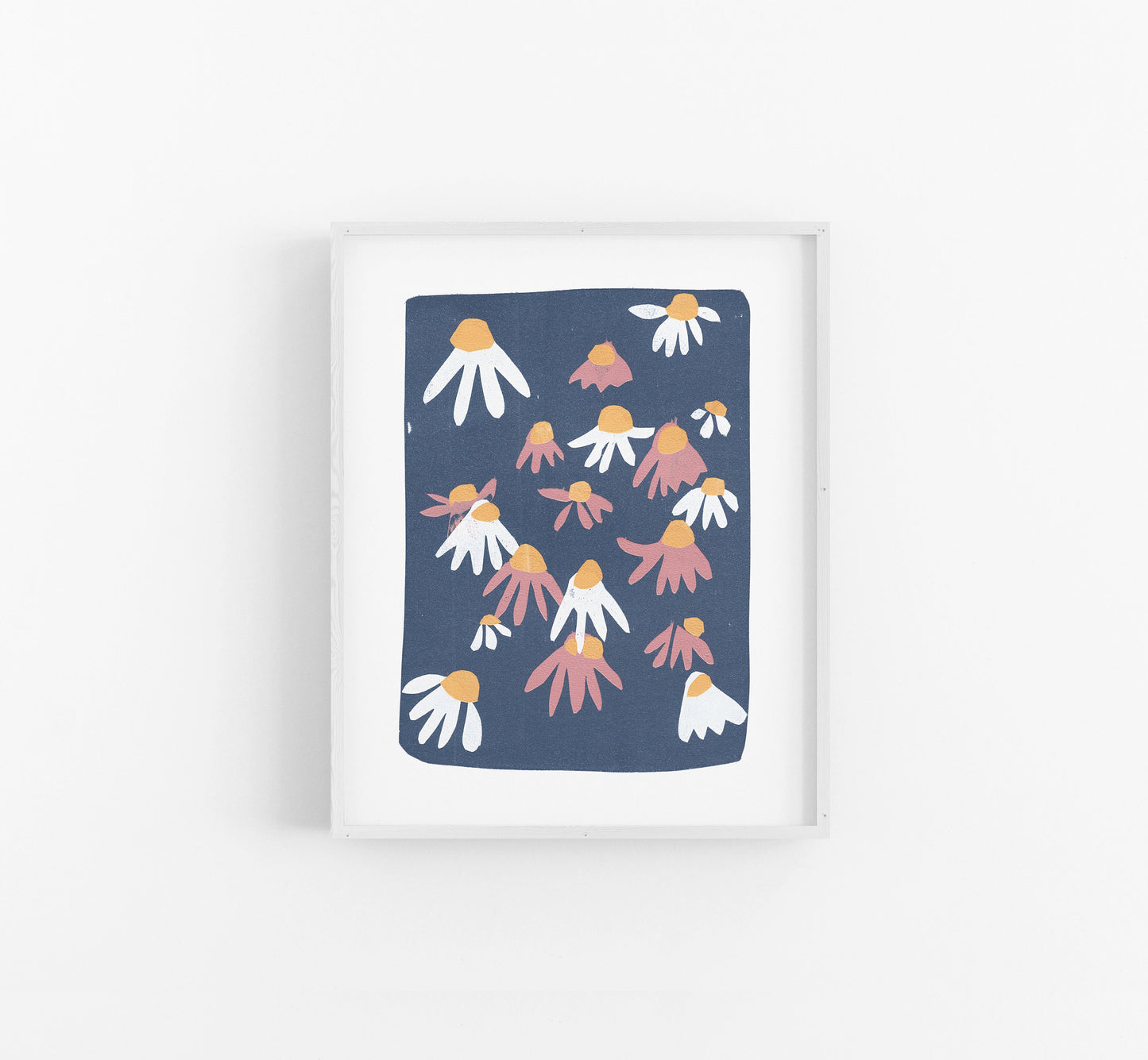 Original Coneflowers | Screenprint | A5