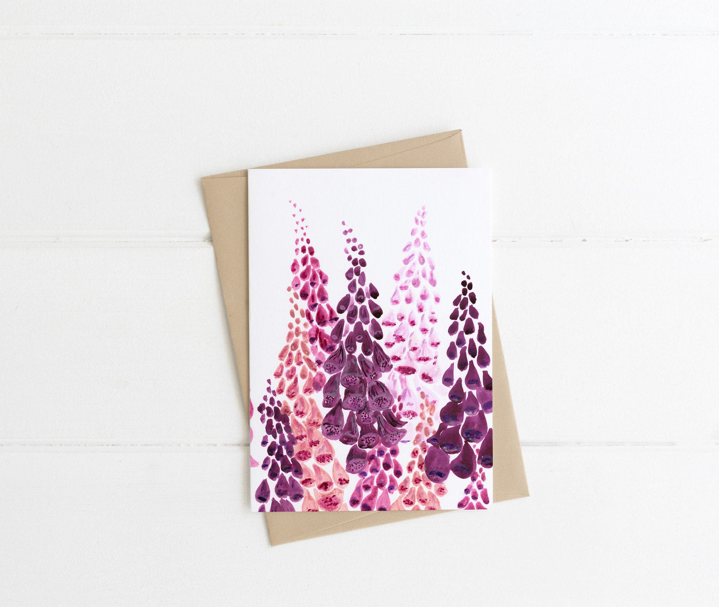 Foxgloves | A6 Card