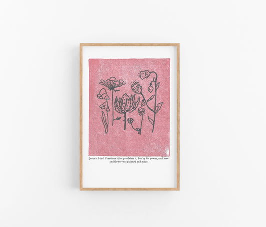 Jesus is Lord! | A4 Illustrated Digital Print