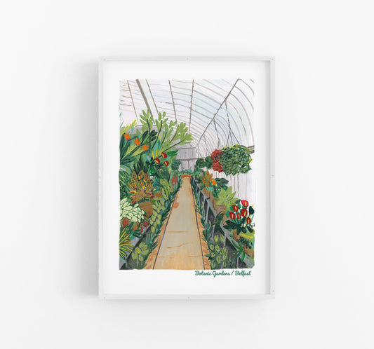Botanic Gardens | Belfast | Northern Ireland | Digital A4 Print