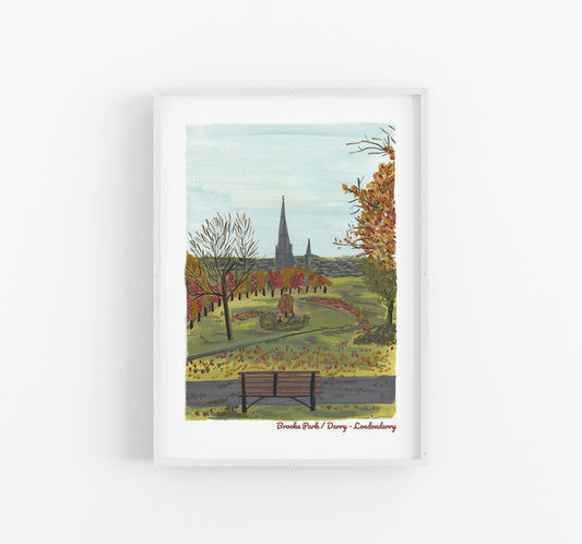 Brooke Park | Derry, Londonderry | Northern Ireland | Digital A4 Print