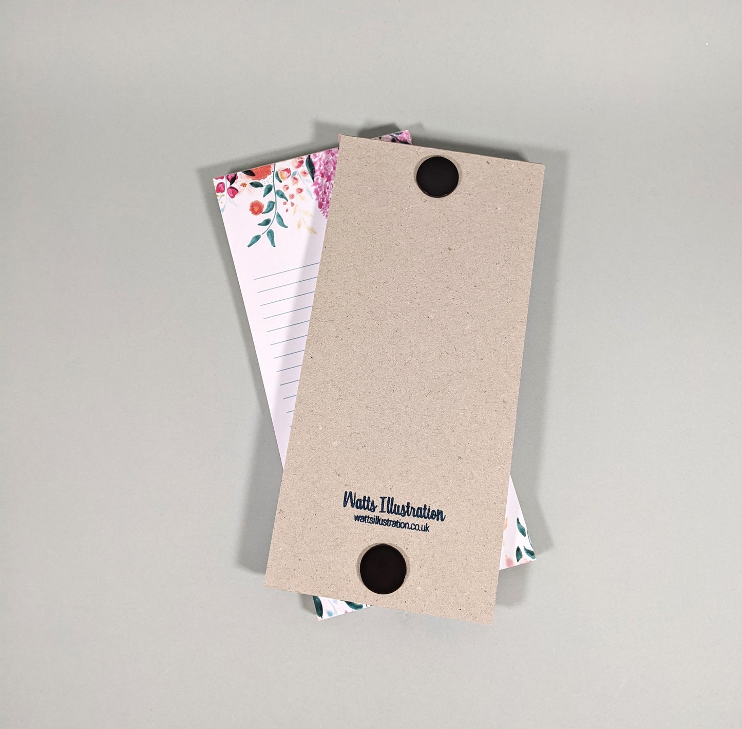 Magnetic List Notepad | Autumn | Stationery | Floral Tear Off Notes