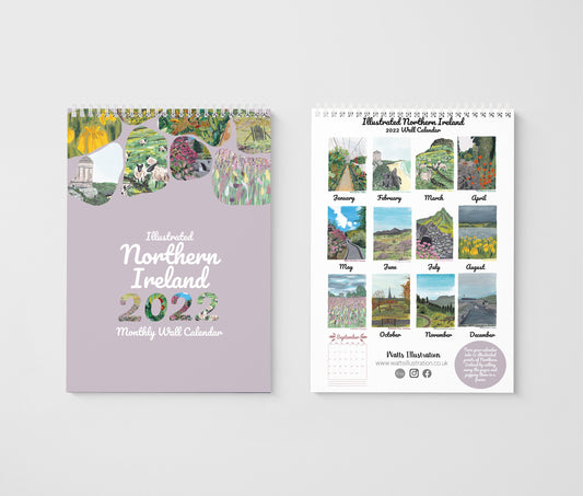 Northern Ireland Stationery Gift Set Bundle | Notepad | Magnetic To Do list | Christmas Gift